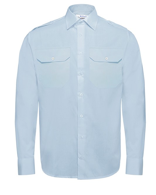 koszula mundurowa niebieska